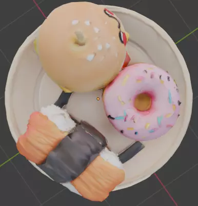 food items 3D model