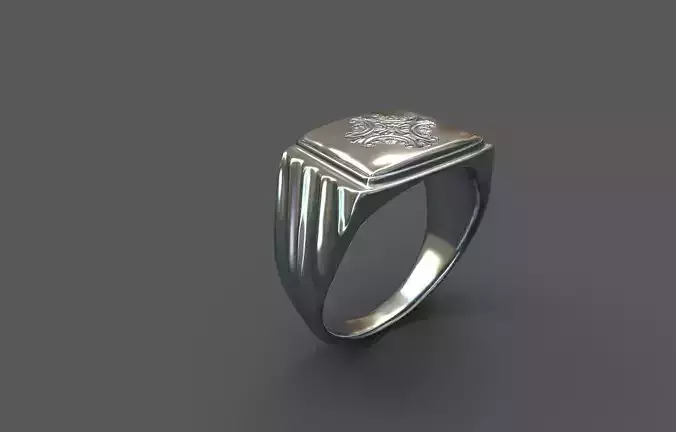 High-Quality 3D Ring Model