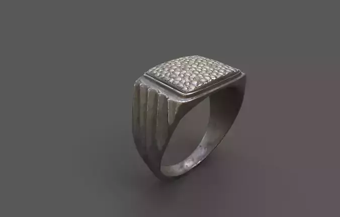 High-Quality 3D Ring Model