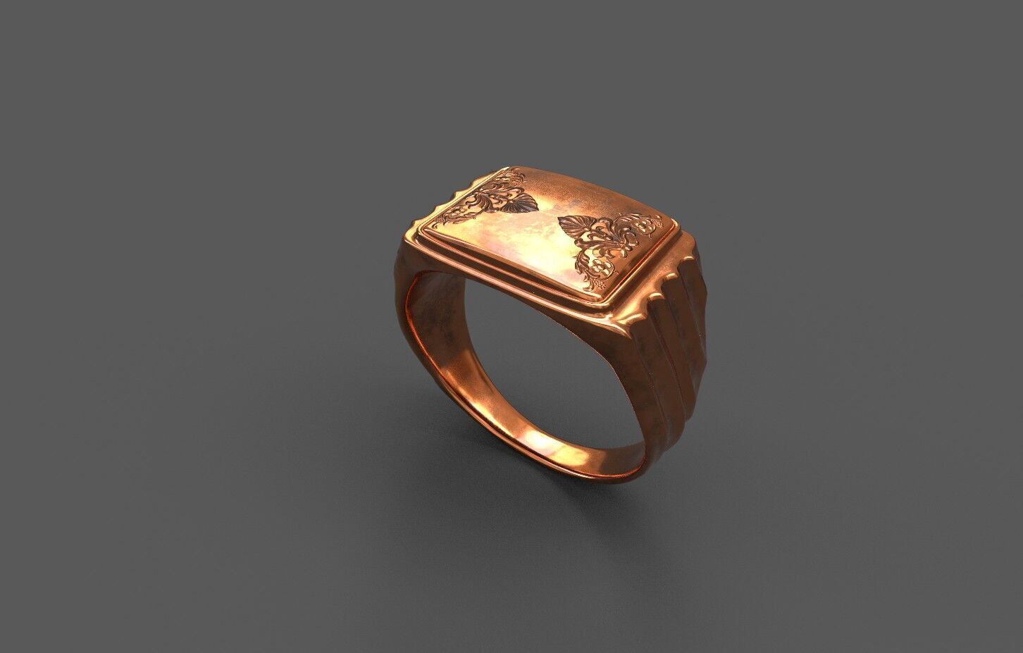 High-Quality 3D Ring Model Pack 4 Low-poly 3D model_8