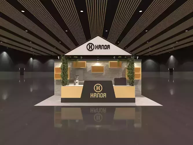 Exhibition Booth 6X3 Coffee Shop