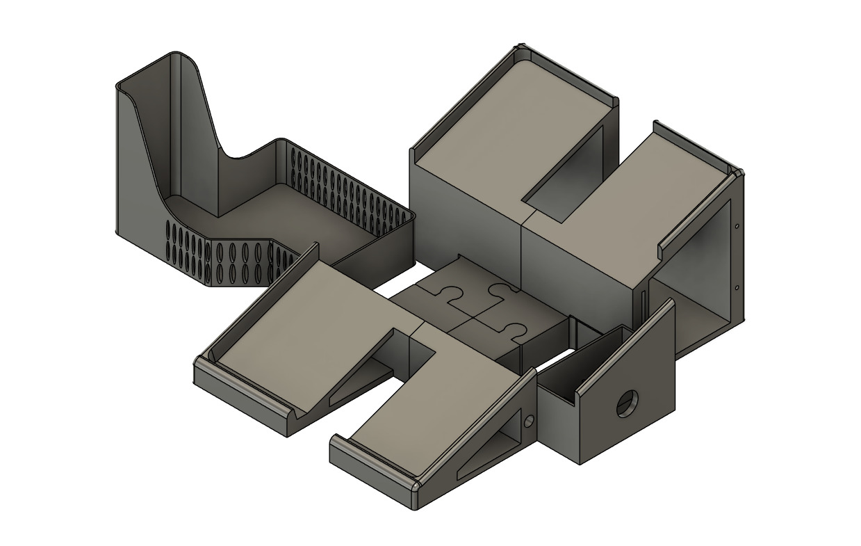 Multifunction Organizer for Bambu Lab A1 Mini - Print your own 3D print model_4