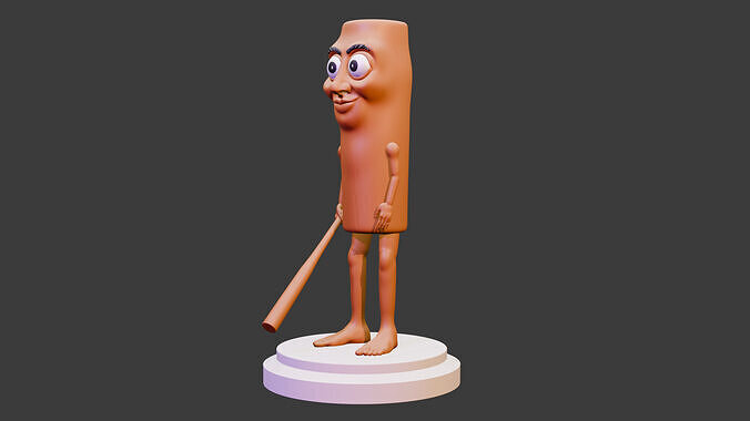 Tung Tung Tung Sahur 3D print model