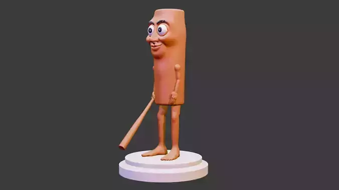 Tung Tung Tung Sahur 3D print model