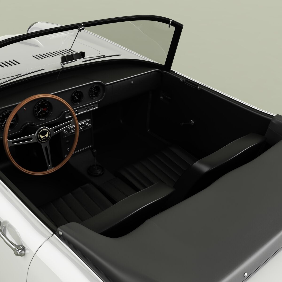 Honda S800 Roadster 3D model_8