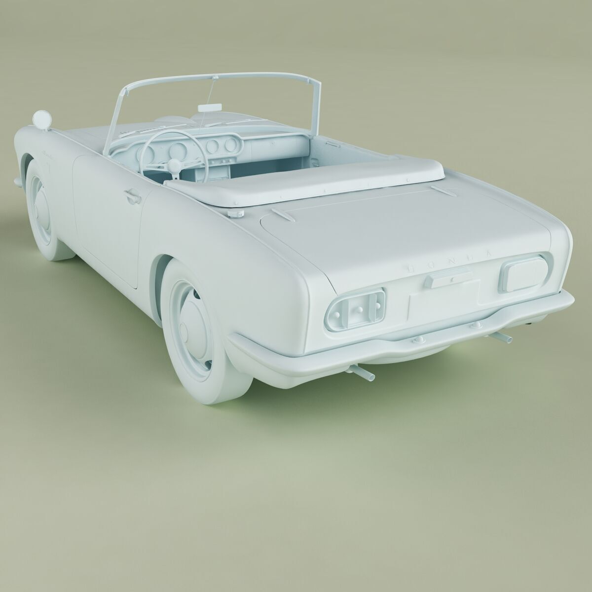 Honda S800 Roadster 3D model_12