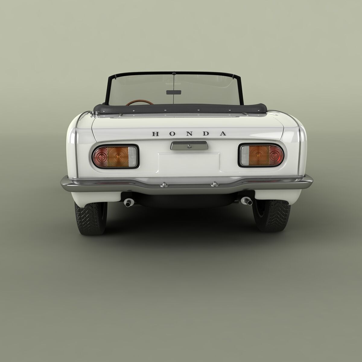 Honda S800 Roadster 3D model_3