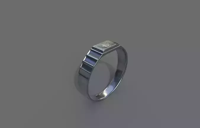 High-Quality 3D Ring Model