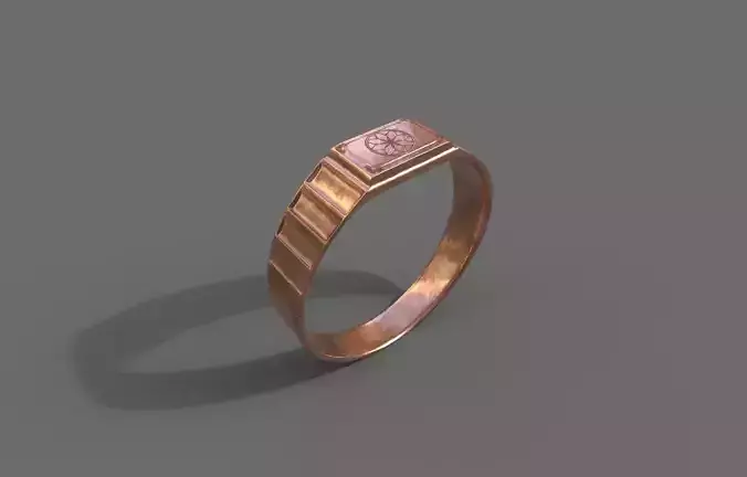 High-Quality 3D Ring Model