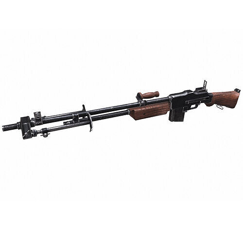 BAR M1918 Browning Automatic Rifle Free low-poly 3D model
