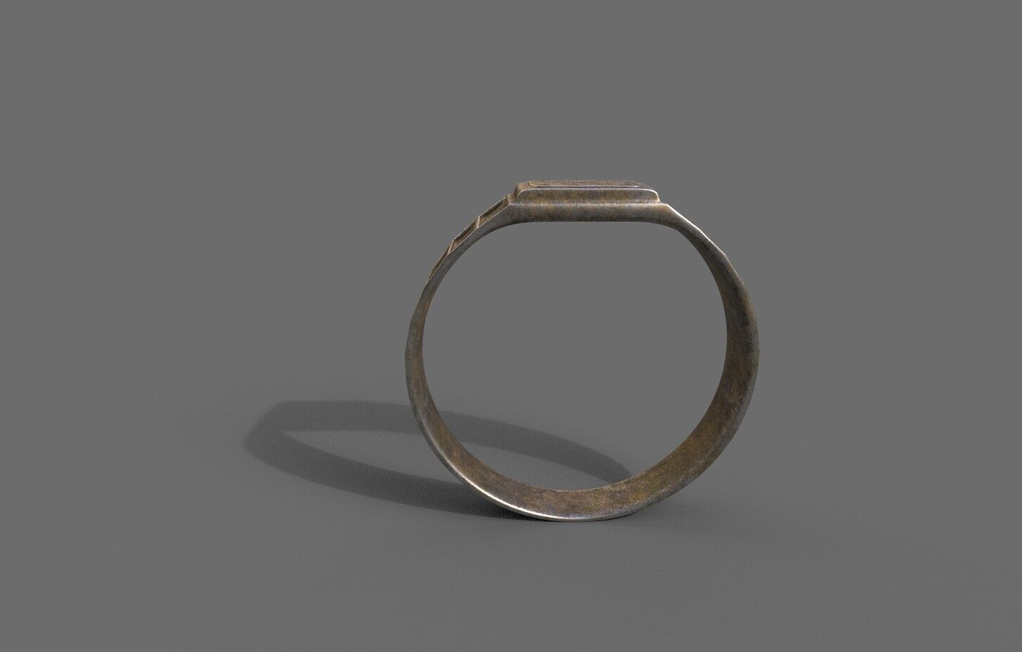 High-Quality 3D Ring Model Low-poly 3D model_1