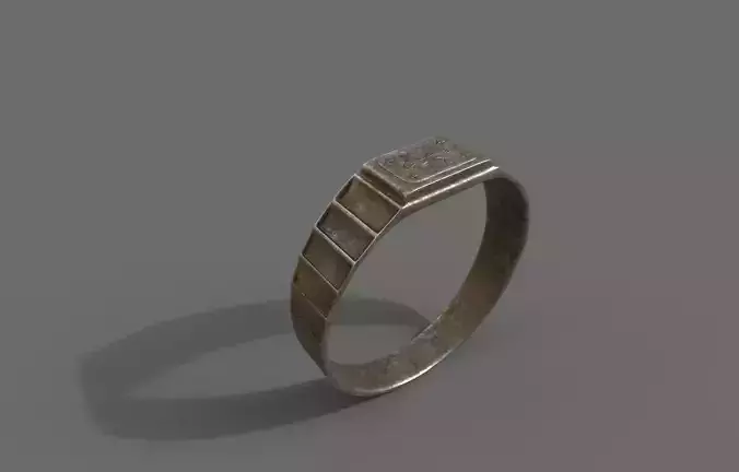 High-Quality 3D Ring Model