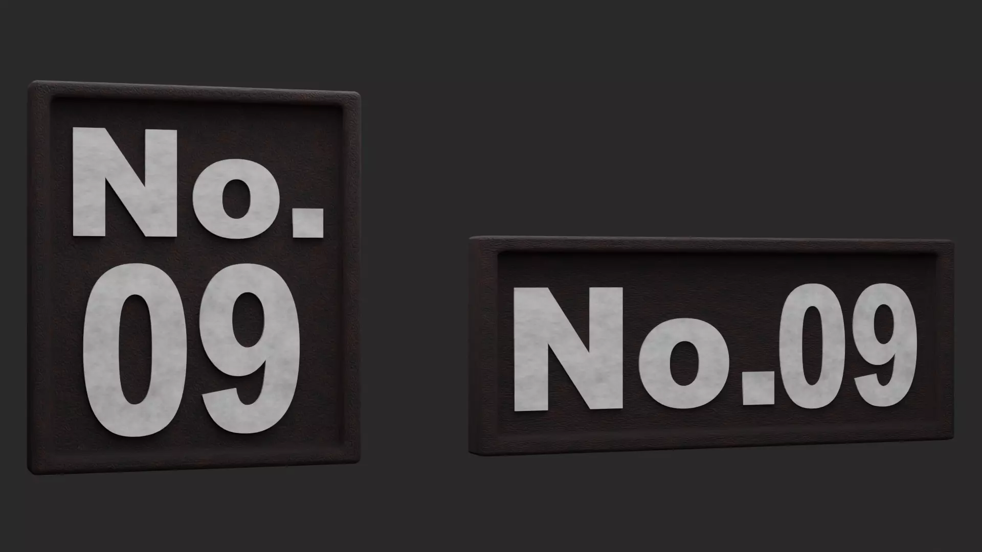 Modular Shop No 09 Free low-poly 3D model