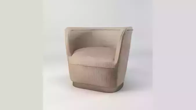 Modern Velvet Swivel Armchair - Lounge and Occasional Chair