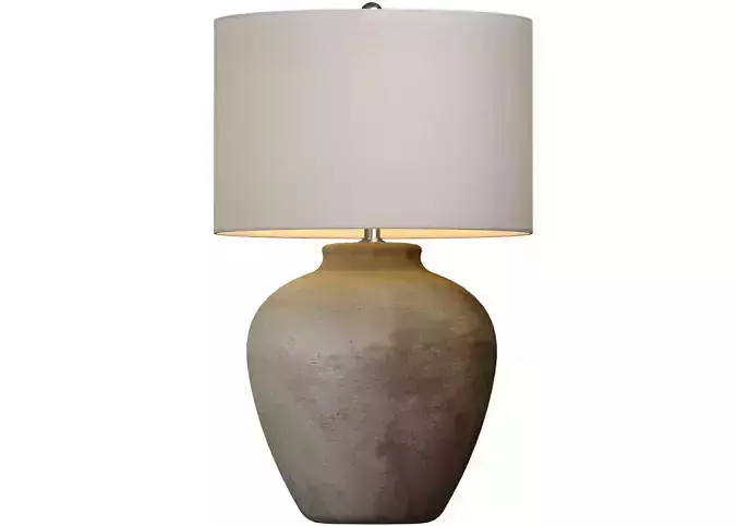 Rustic Southwest Country Nightstand bedside Provence Table Lamp 