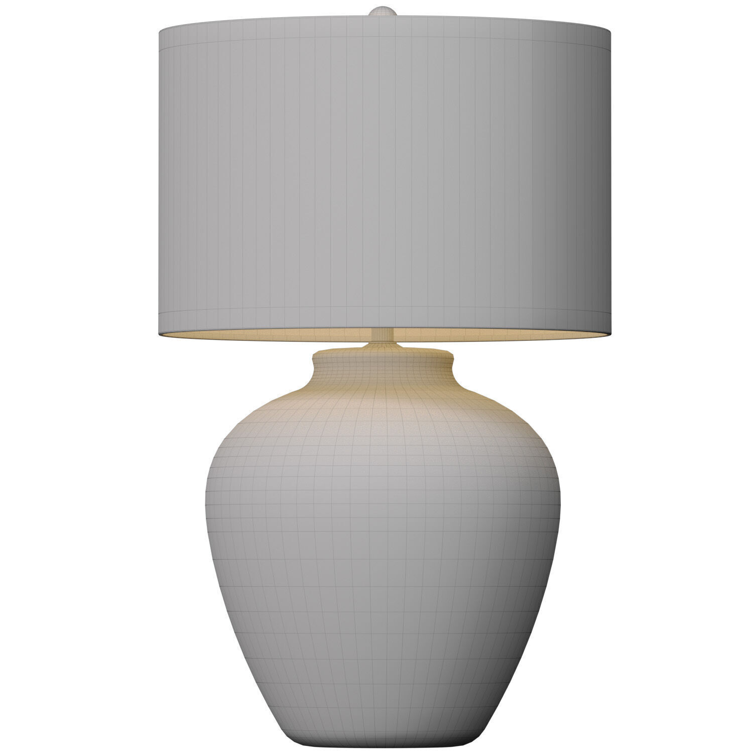 Rustic Southwest Country Nightstand bedside Provence Table Lamp  3D model_3