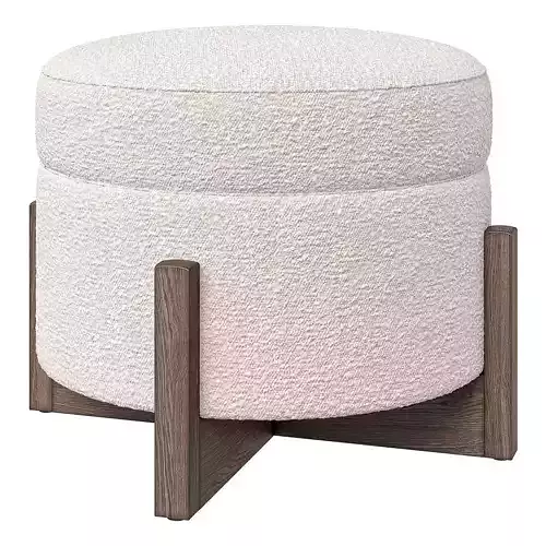 Four Hands Ottoman Esben