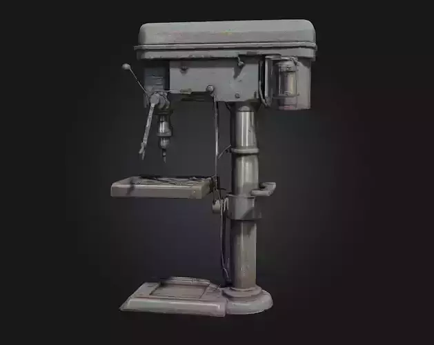 Industrial Drill Press  Precision Power for Workshop Scenes