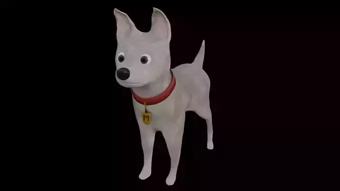 White dog