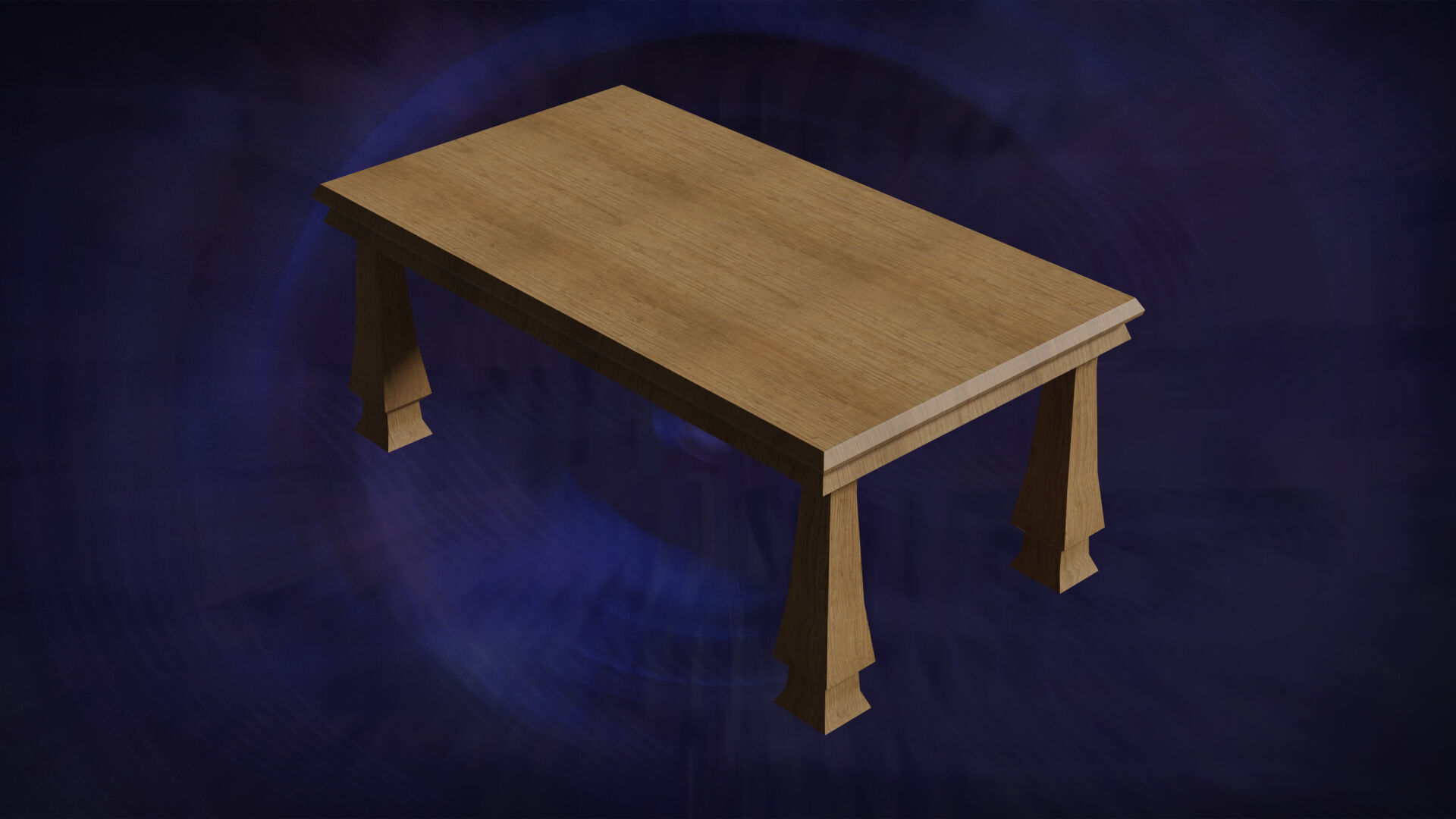 Deco Tables Wood Style NovaOneLine Lot 1 N7-9 Group 03- Low 3D model_10