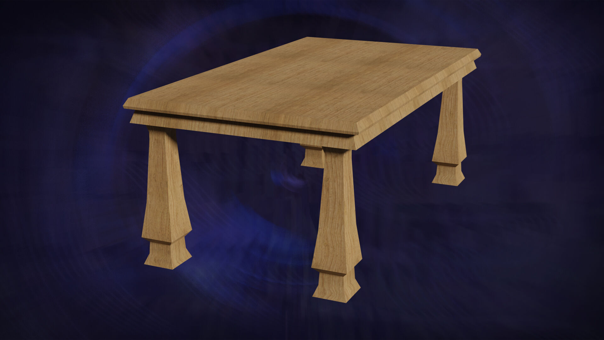 Deco Tables Wood Style NovaOneLine Lot 1 N7-9 Group 03- Low 3D model_7