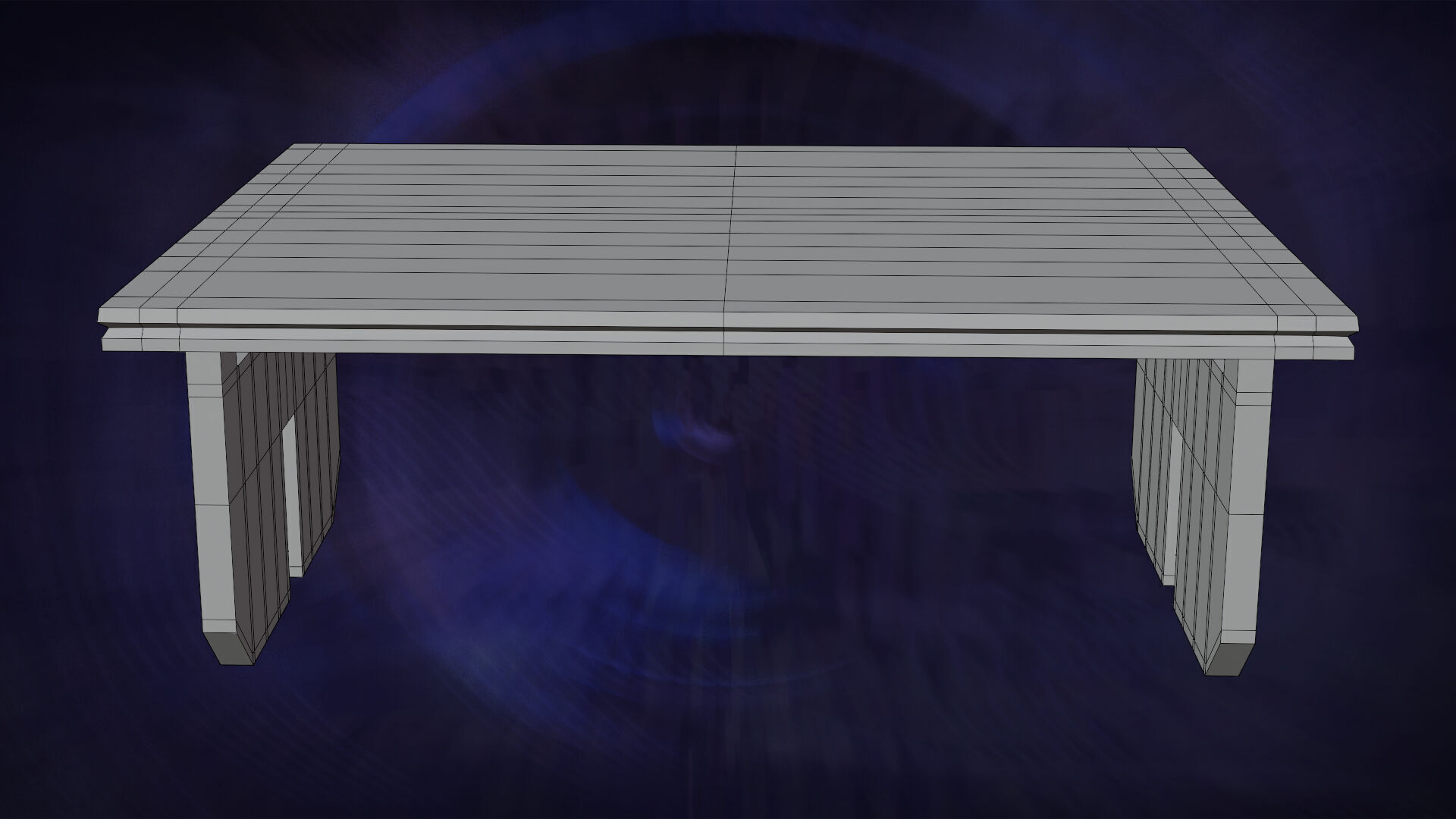 Deco Tables Wood Style NovaOneLine Lot 1 N7-9 Group 03- Low 3D model_15