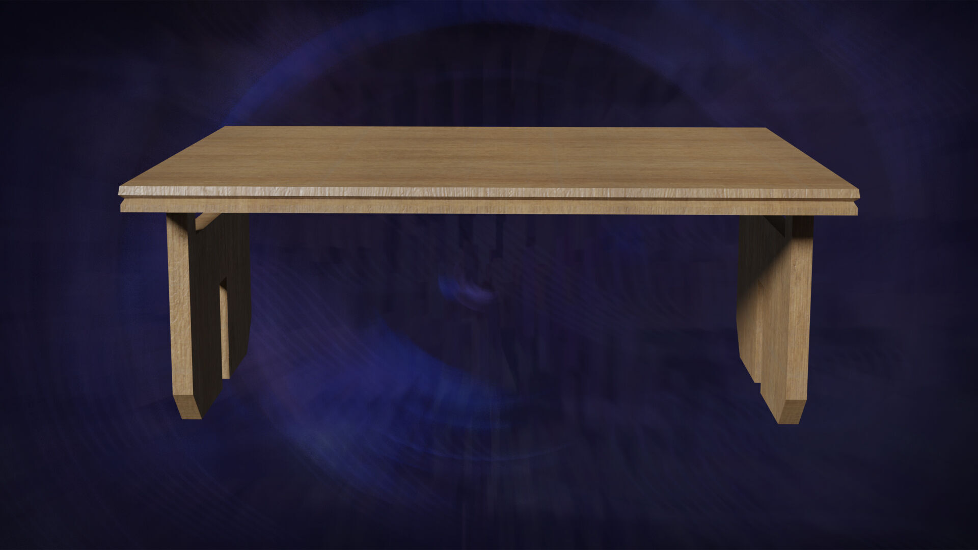 Deco Tables Wood Style NovaOneLine Lot 1 N7-9 Group 03- Low 3D model_3