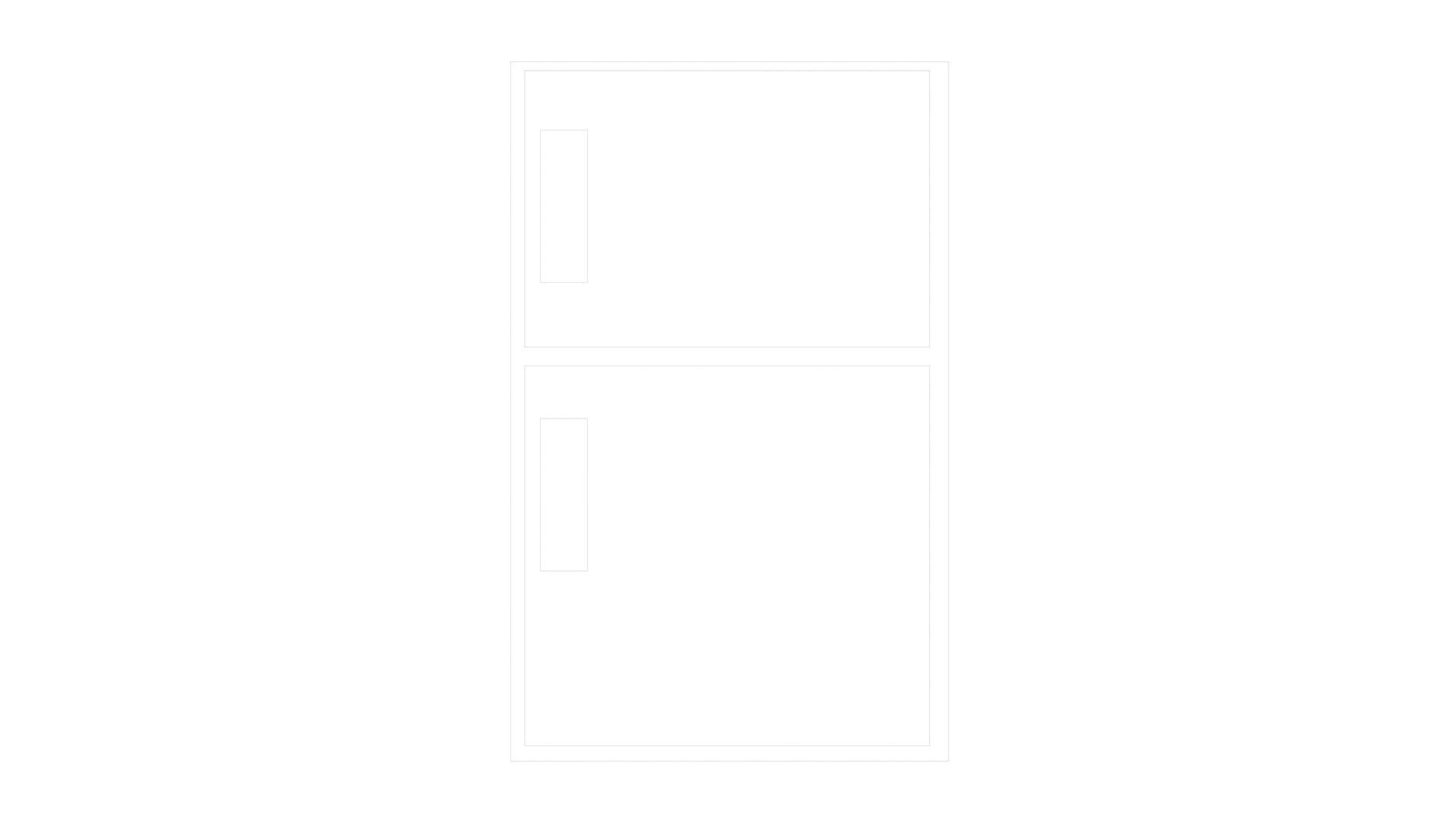 Low Poly Game Ready Refrigerator Low-poly 3D model_19