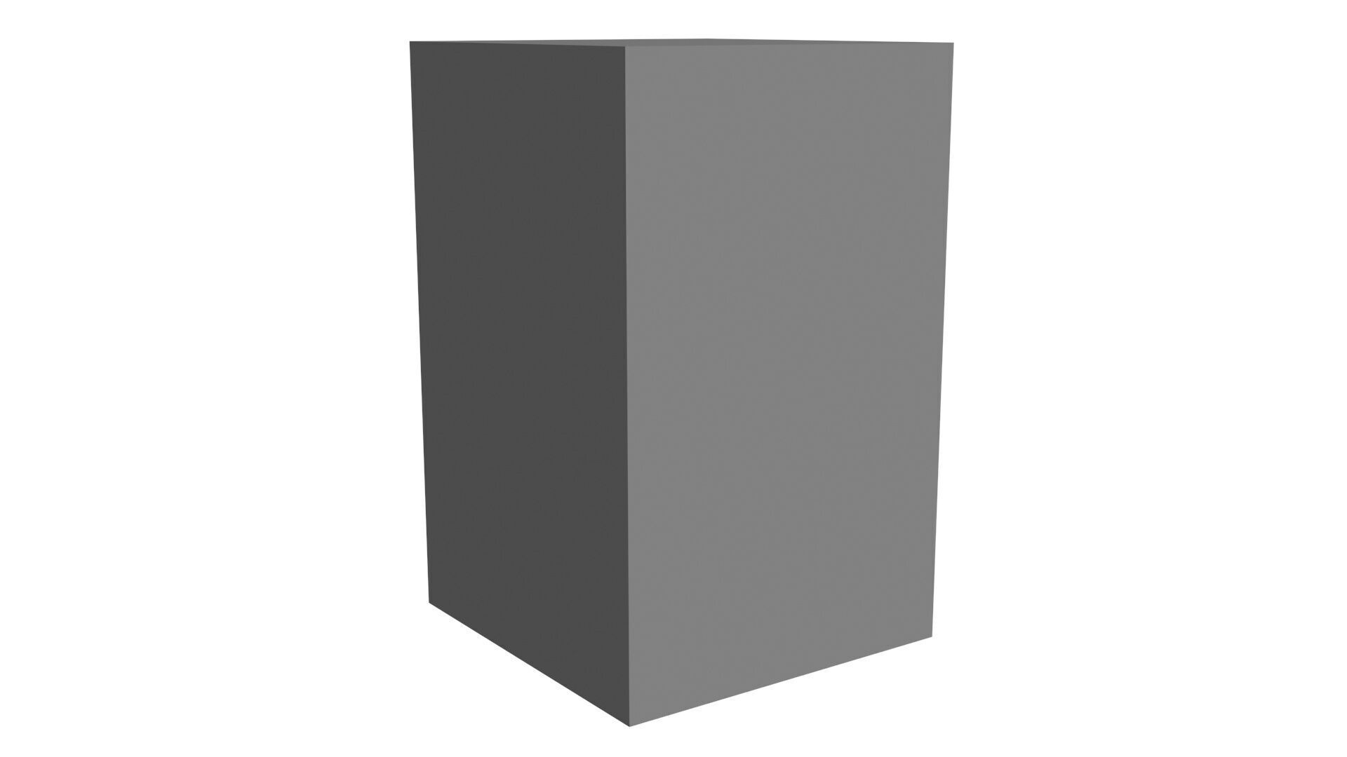 Low Poly Game Ready Refrigerator Low-poly 3D model_2