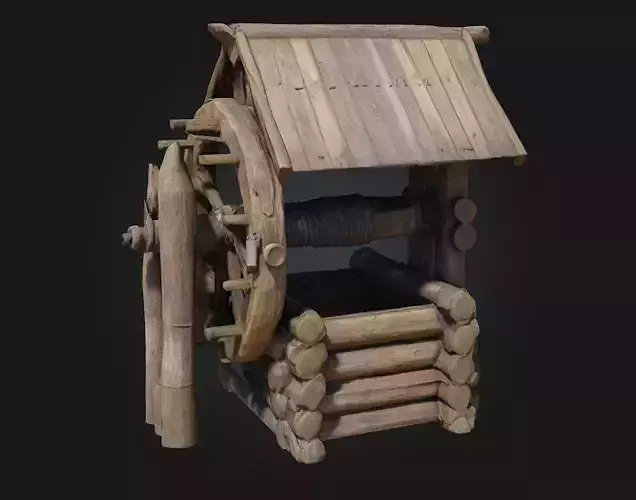 Rustic Well Timeless Village Essential for Rural Scenes 3D model