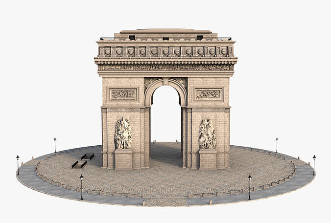 Arc of Triumph 3D model