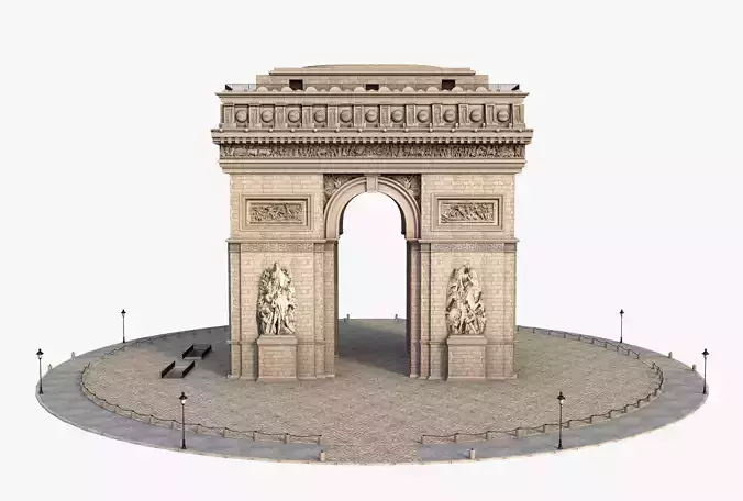 Arc of Triumph 3D model