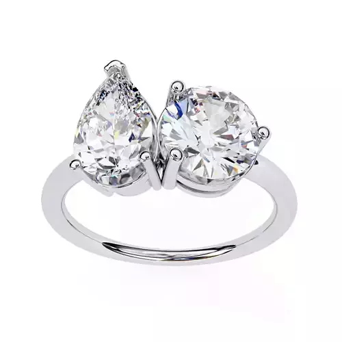 ROUND  DIAMOND RING -CAD-281