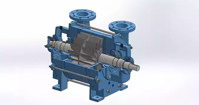 V Belt Vacuum Pump