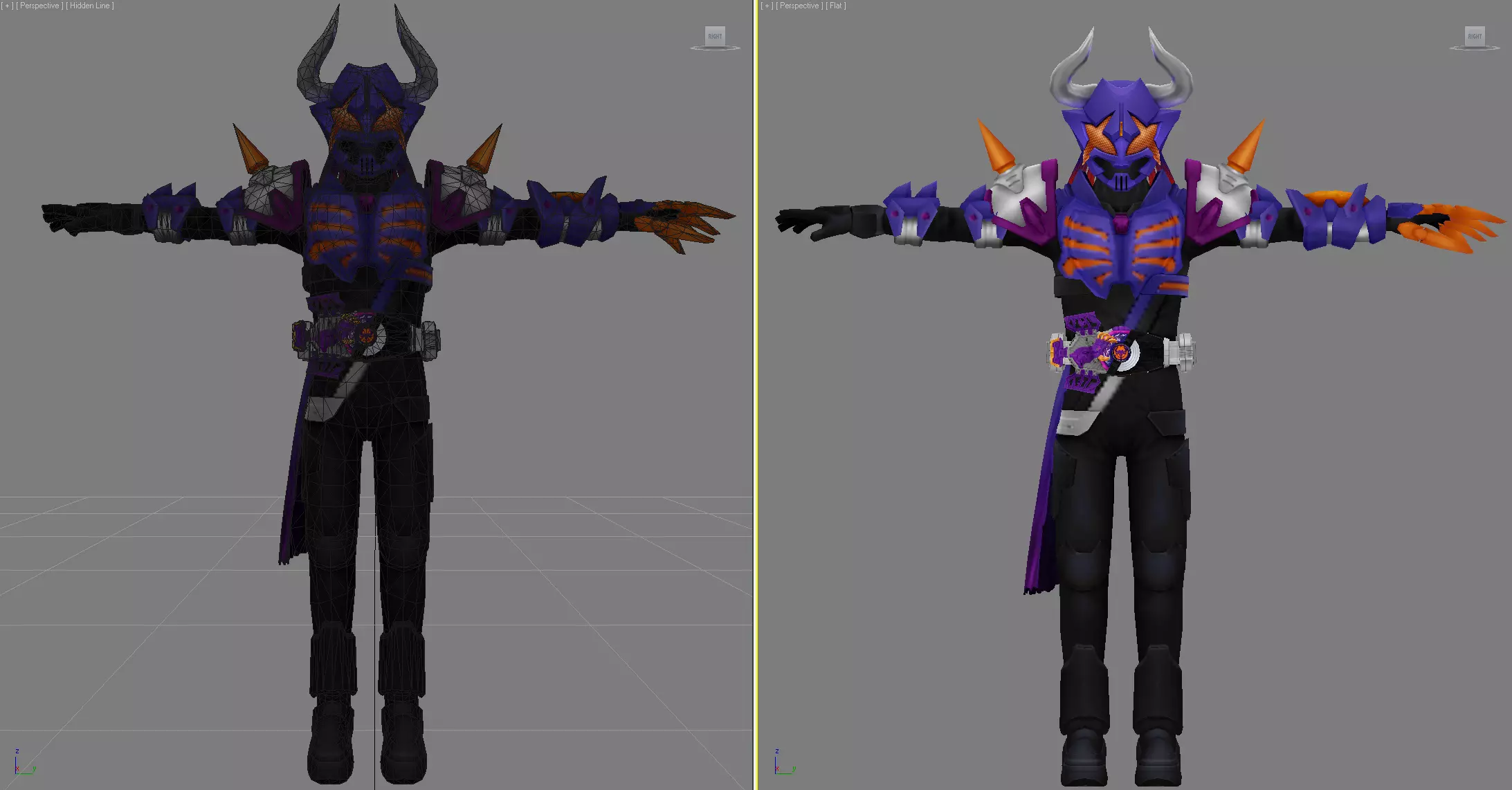 Kamen Rider Buffa 3d model 3D model_0