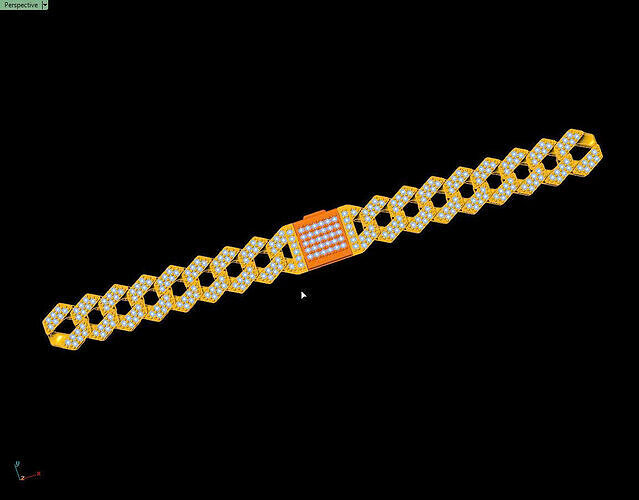  CUBAN LINK CHAIN BRACELET OR NECKLACE 3D print model