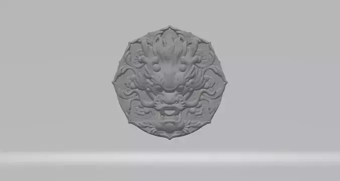 Chinese Dragon Pendant