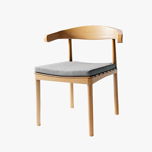 Wooden Chair 3D model