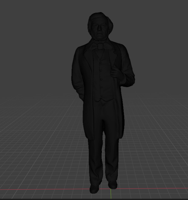 Richard Wagner 3D print model_27