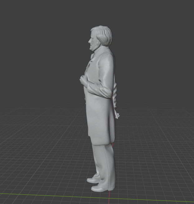 Richard Wagner 3D print model_11