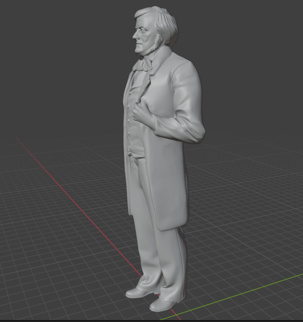 Richard Wagner 3D print model_22