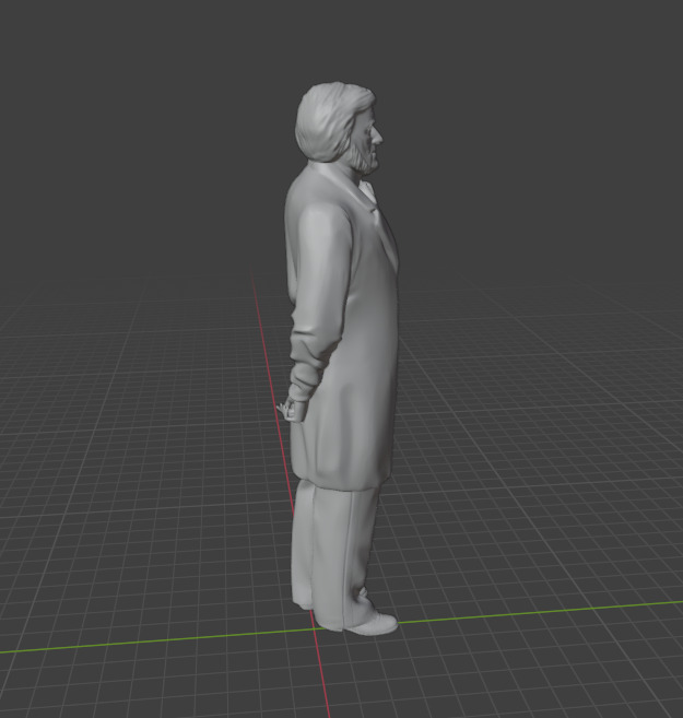 Richard Wagner 3D print model_12