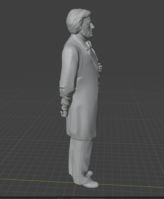 Richard Wagner 3D print model_16