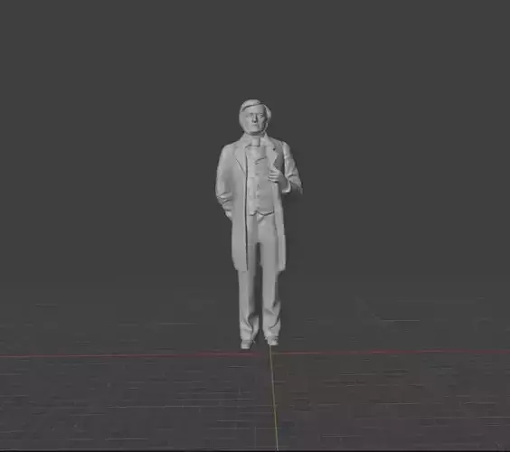 Richard Wagner 3D print model