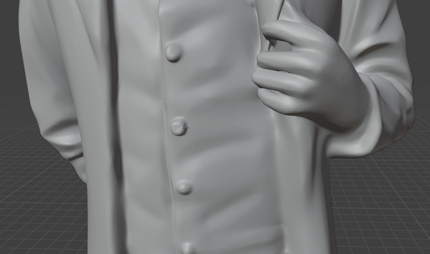 Richard Wagner 3D print model_26