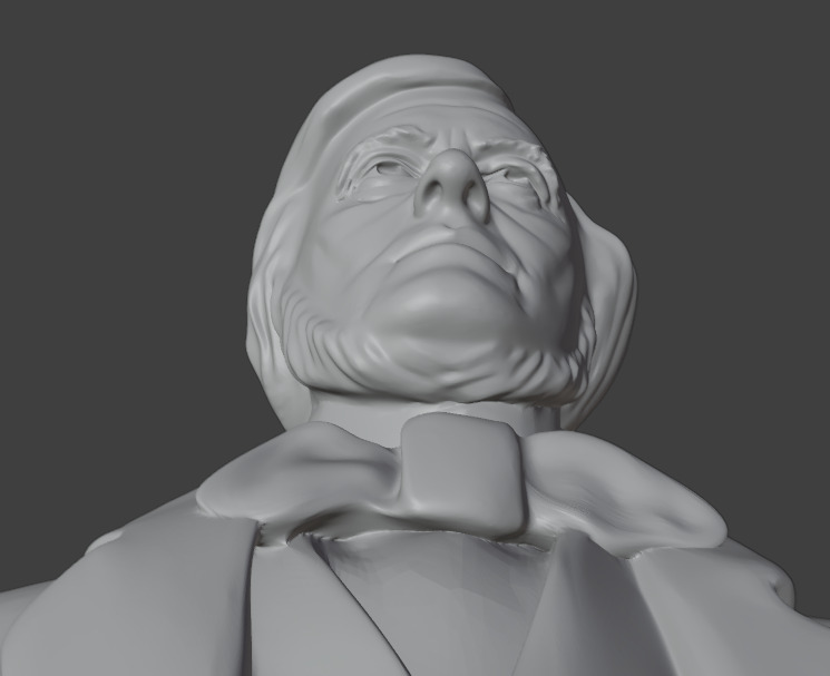 Richard Wagner 3D print model_21