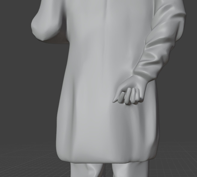 Richard Wagner 3D print model_20
