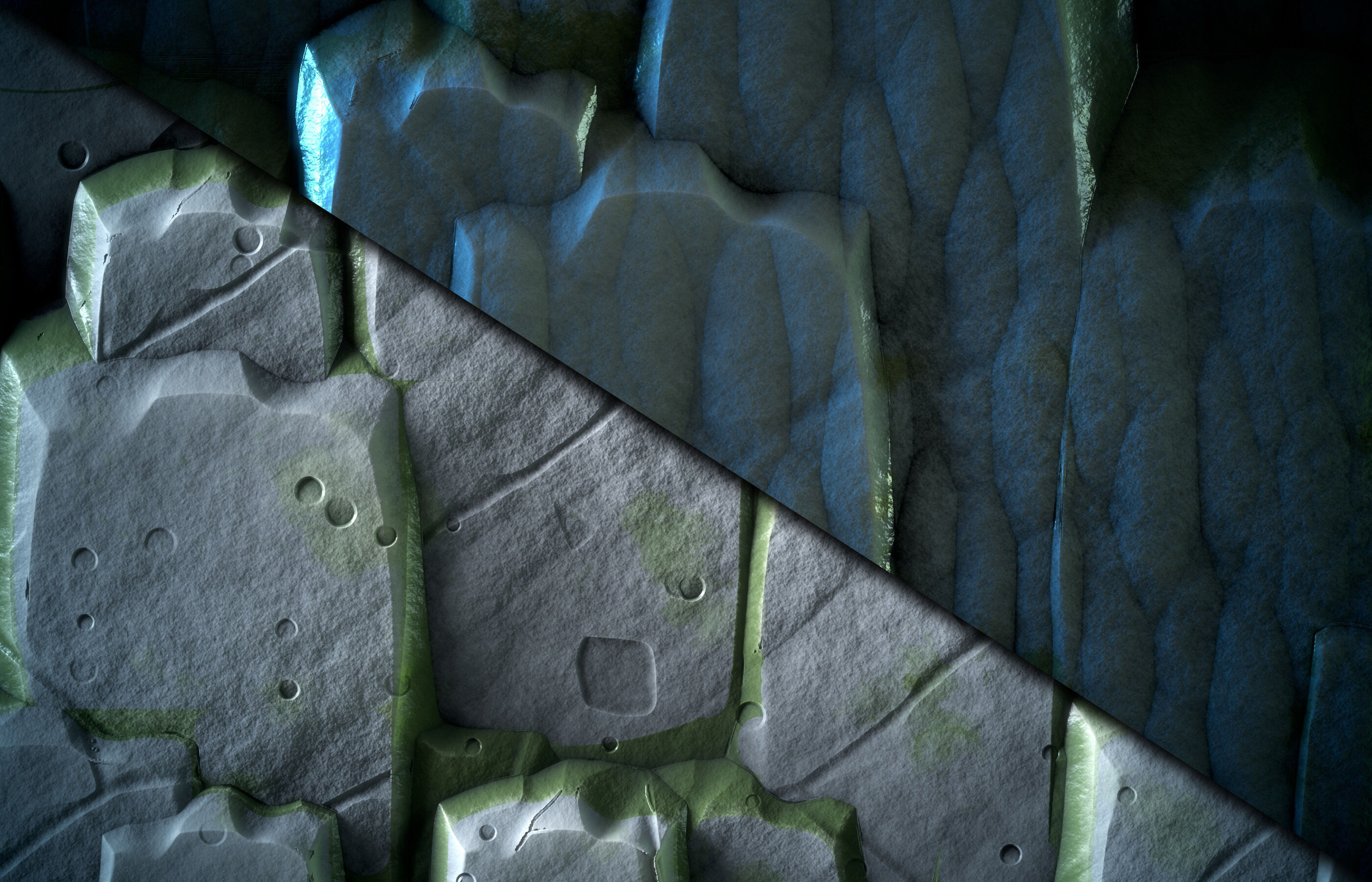 Cliff Rock Stylized - VOL 11 - SBsar - Maps Texture_6
