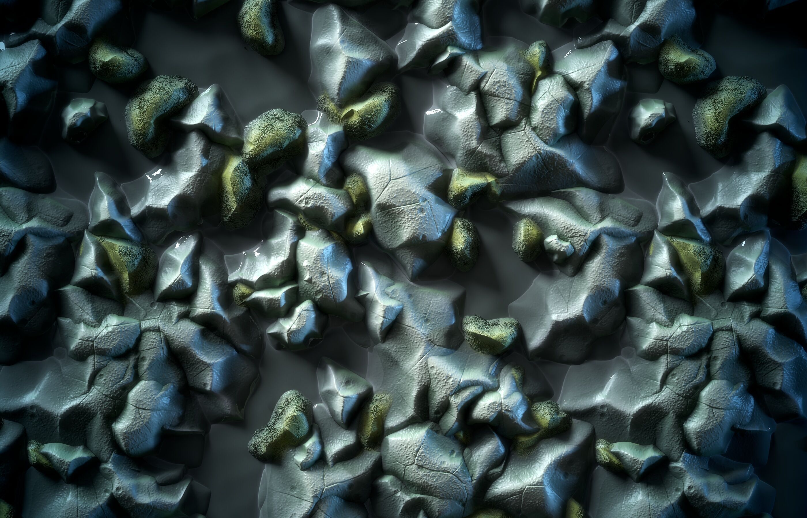 Stone Floor Stylized Material - VOL 22 - Maps - SBsar Texture_10