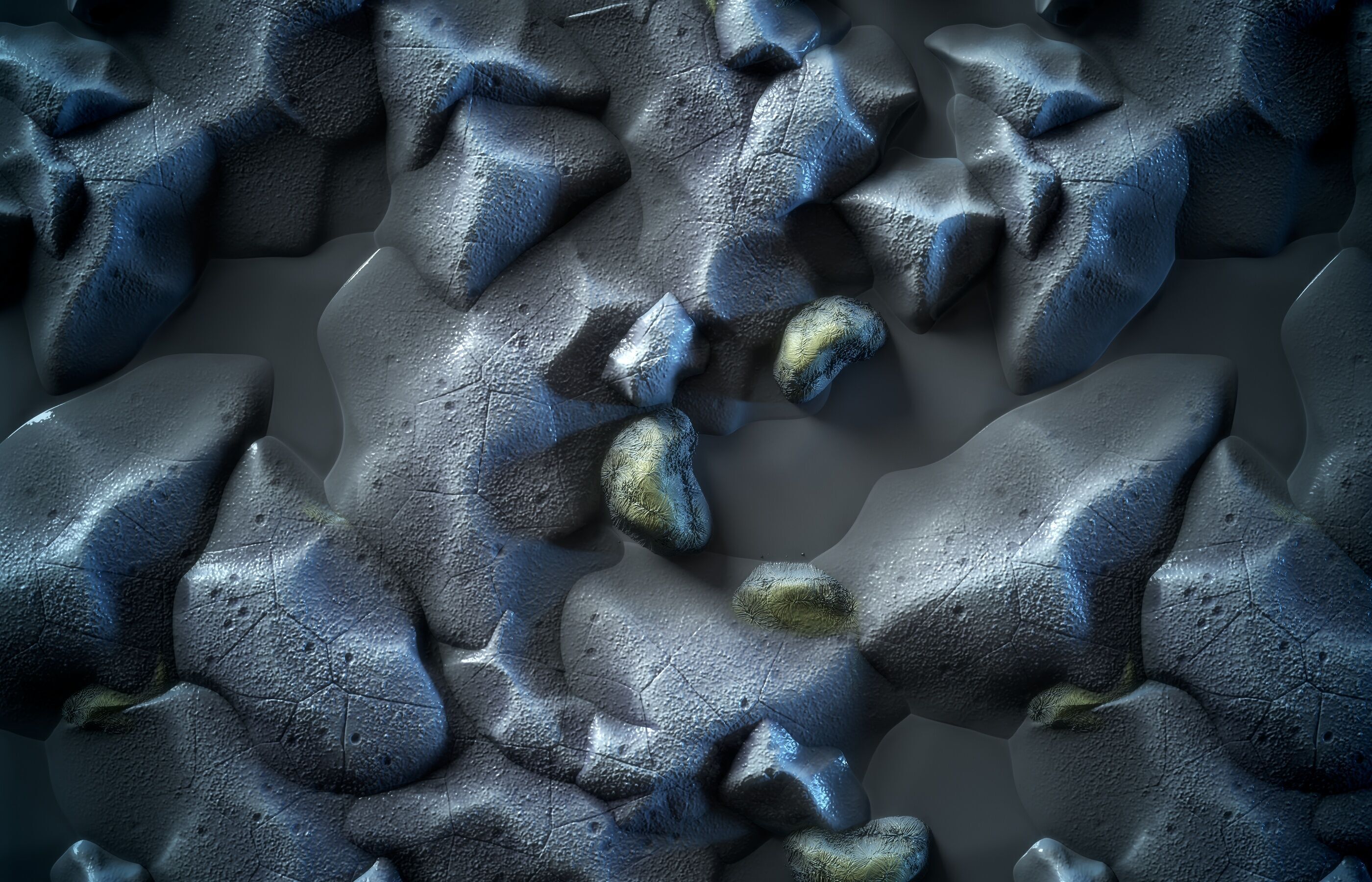 Stone Floor Stylized Material - VOL 22 - Maps - SBsar Texture_13